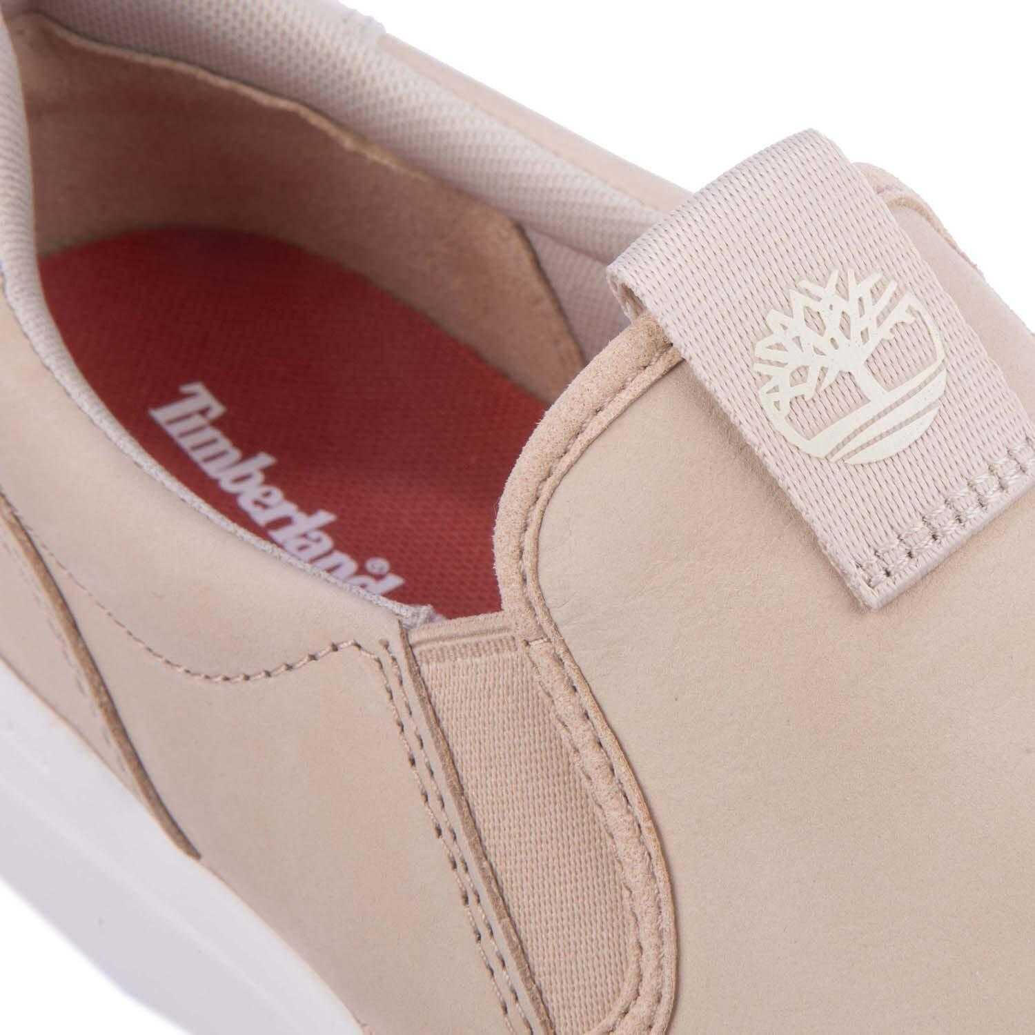 Mens Seneca Bay Suede Trainers (Beige) 5/6