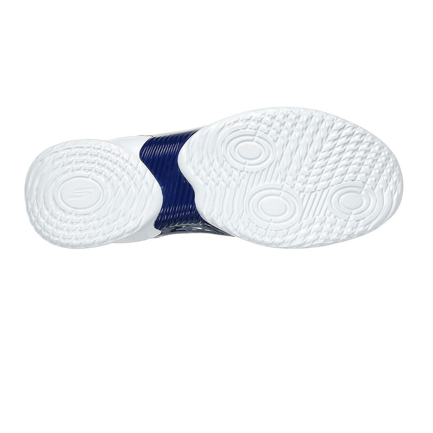 Scarpe Sportive A Puntini PallacanestroUomo Skechers Resagrip Bianco Blu 4/6
