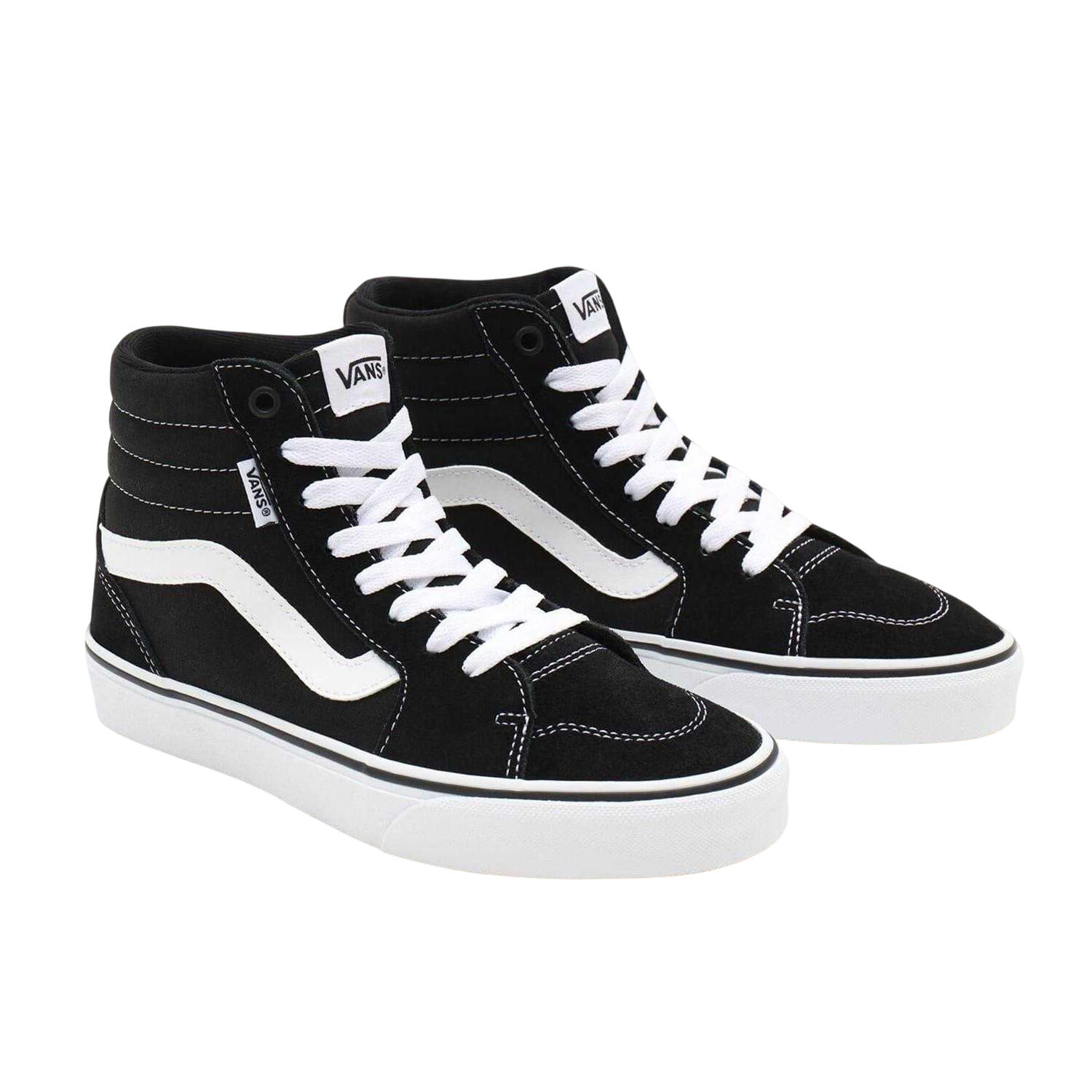 Logo High Top Turnschuhe für Damen Schwarz/Weiß 5/5