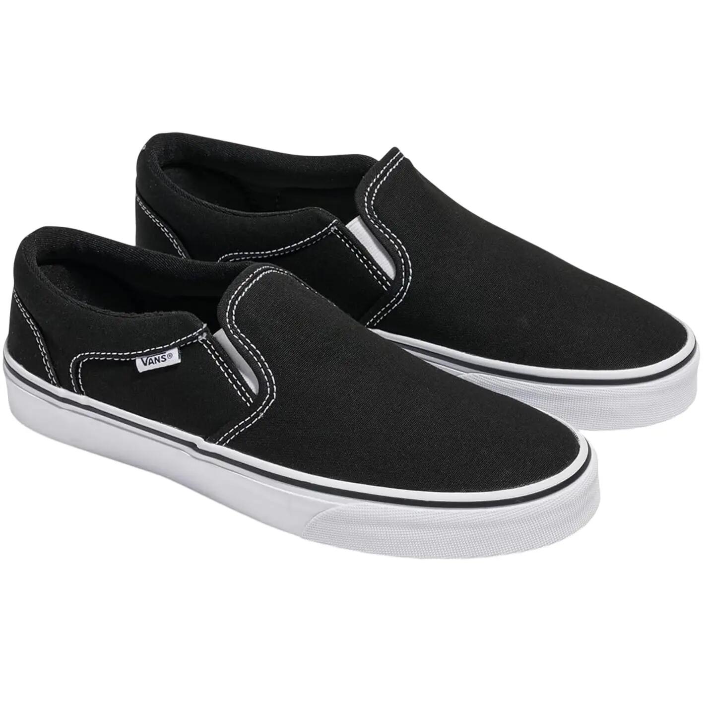 Sneaker für , Canvas Damen Schwarz/Weiß 5/5