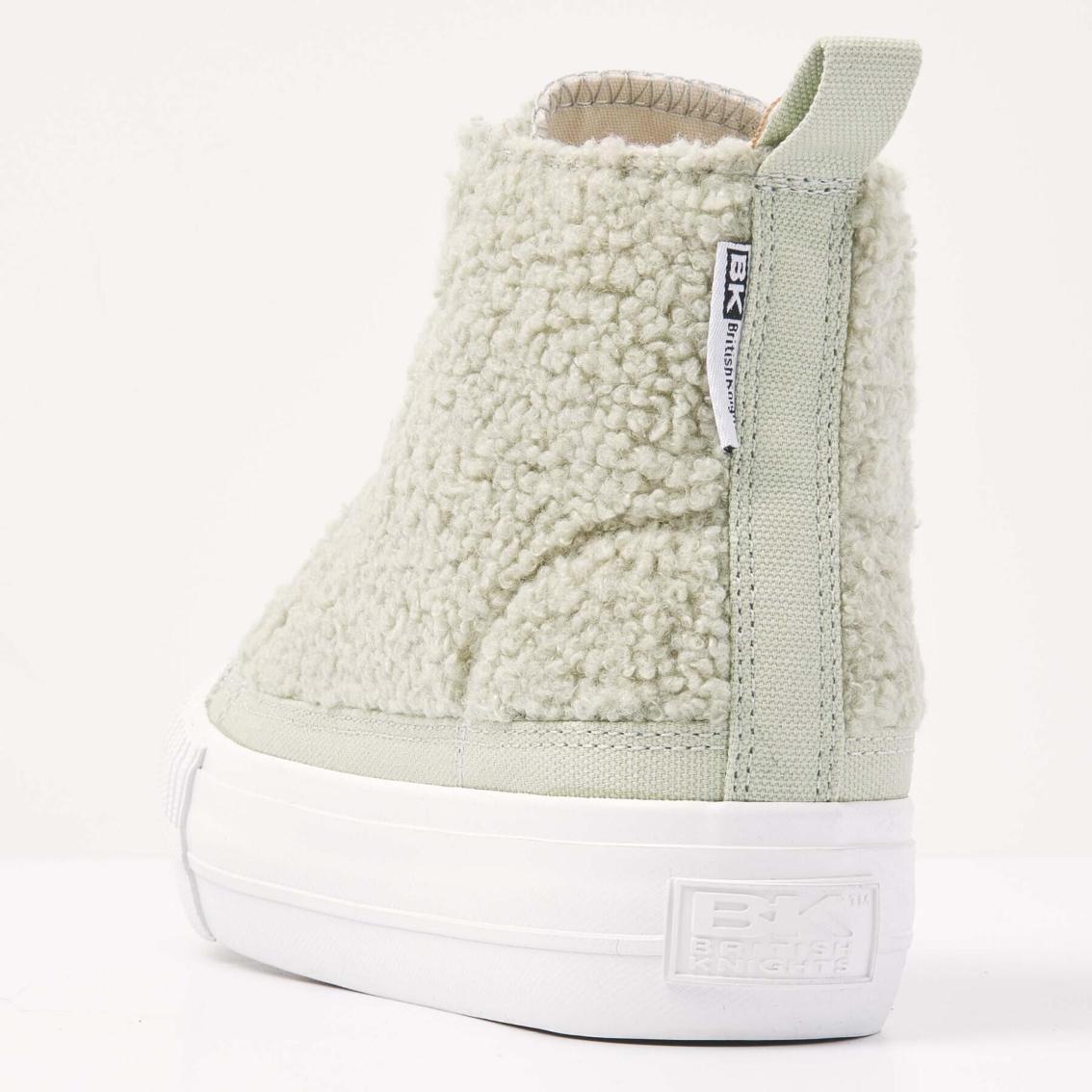 Scarpe sneakers British Knight Kaya Mid safe off white green 7/7