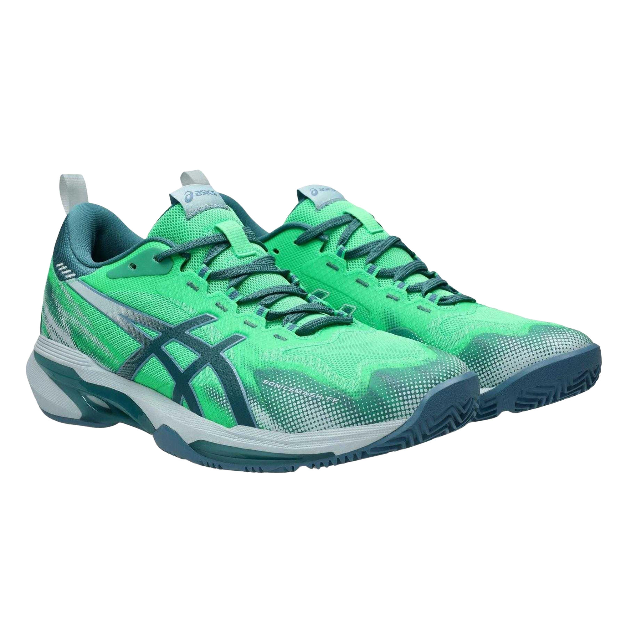 Scarpe Da Ginnastica Con Lacci Uomo Asics Sonicsmash FF Verde 5/5