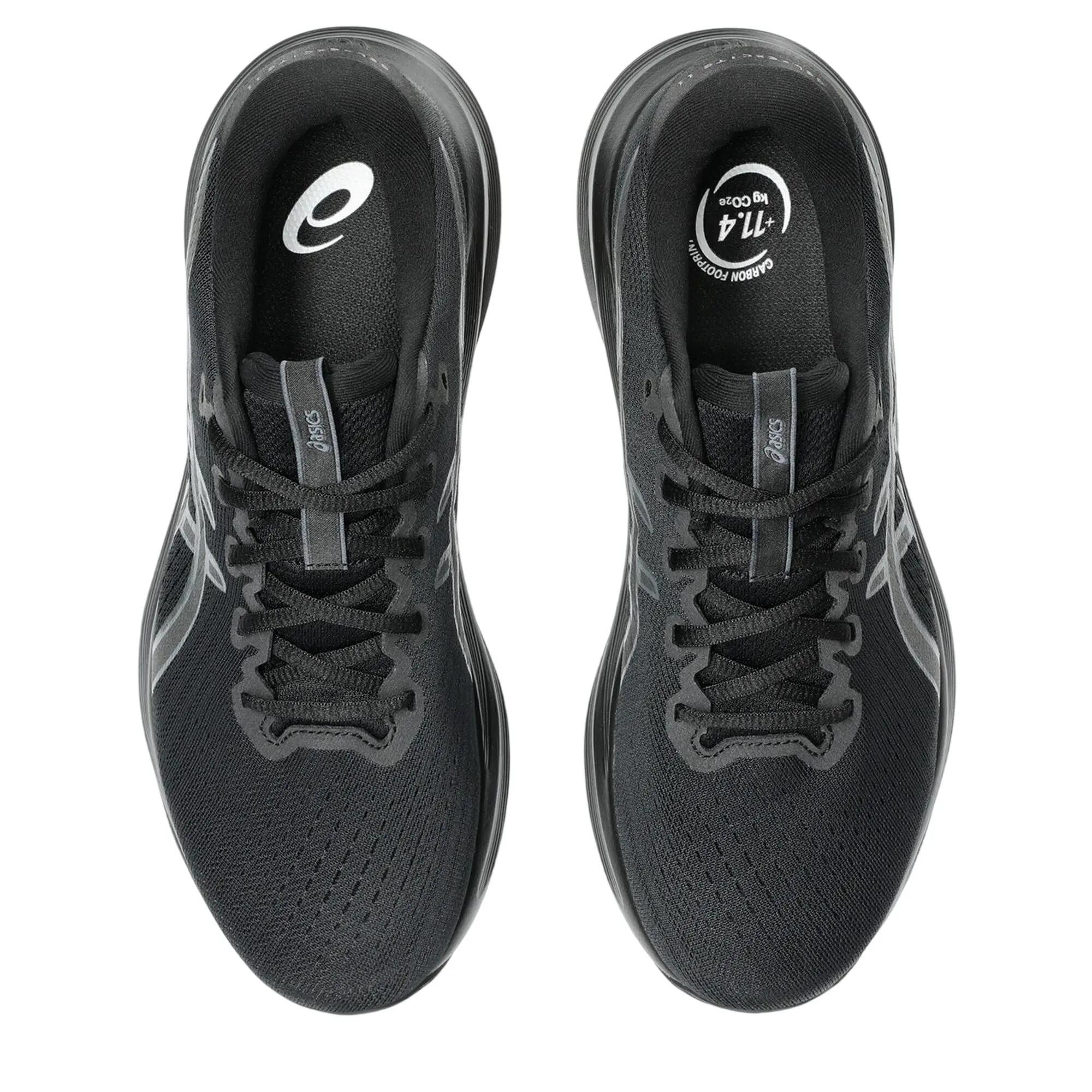 Sneaker für , gepolstert Herren Schwarz/Grau 5/6