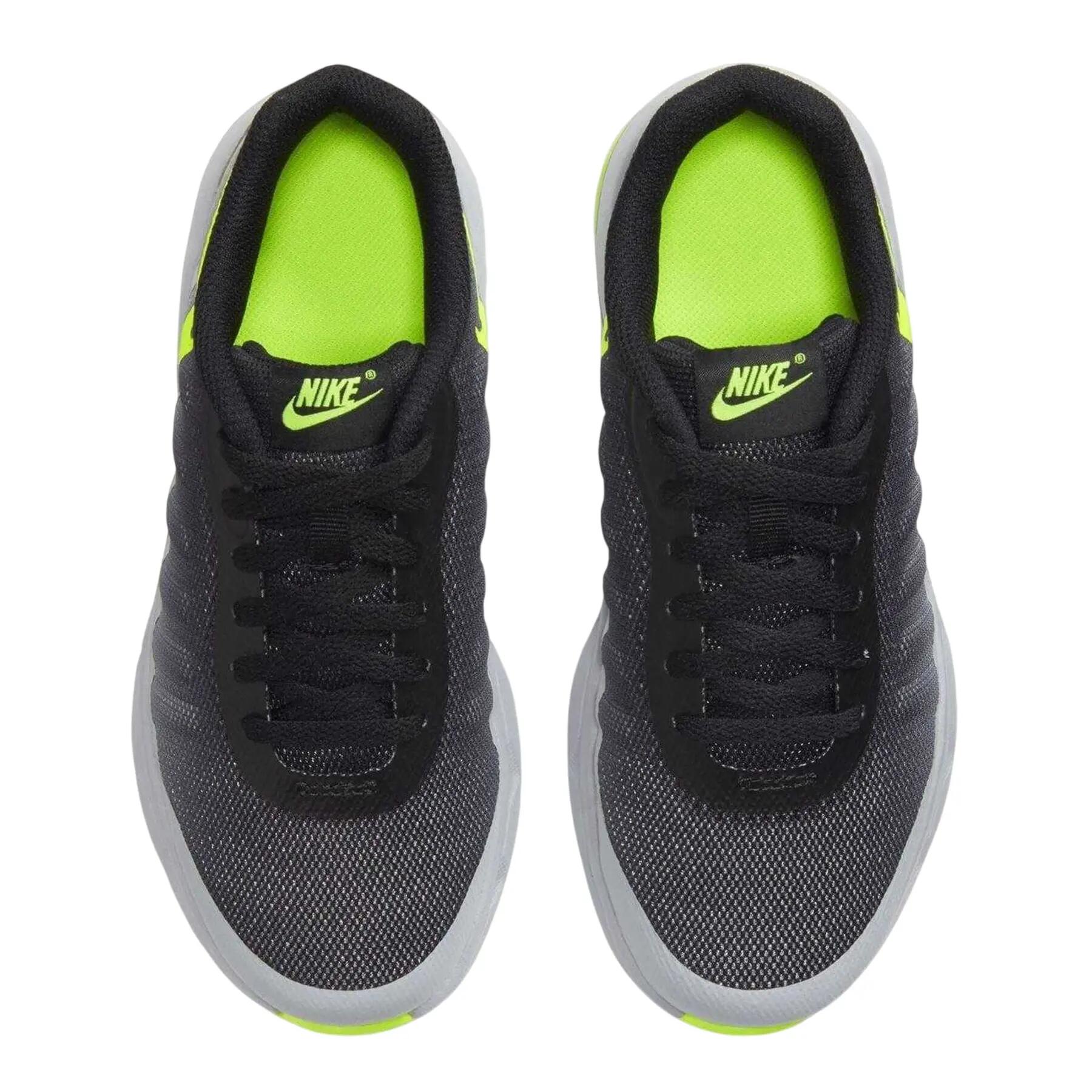 Childrens/Kids Air Max Trainers (Grey/Volt) 4/4