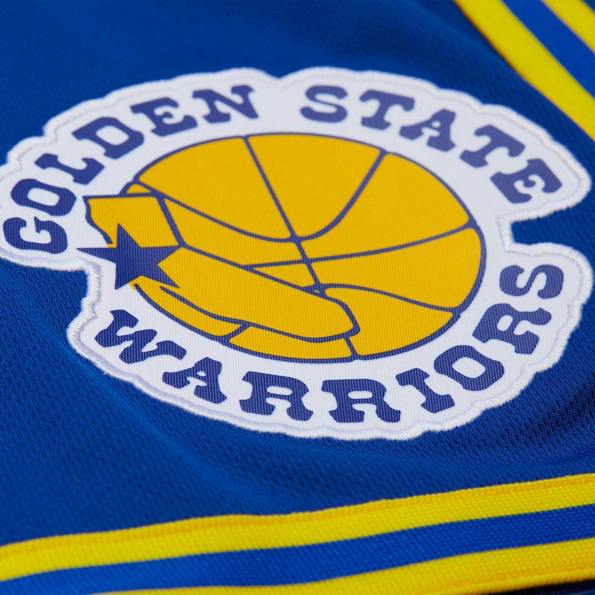 Shorts Mitchell & Ness Royal Golden State Warriors Vintage Logo blue royal 7/7
