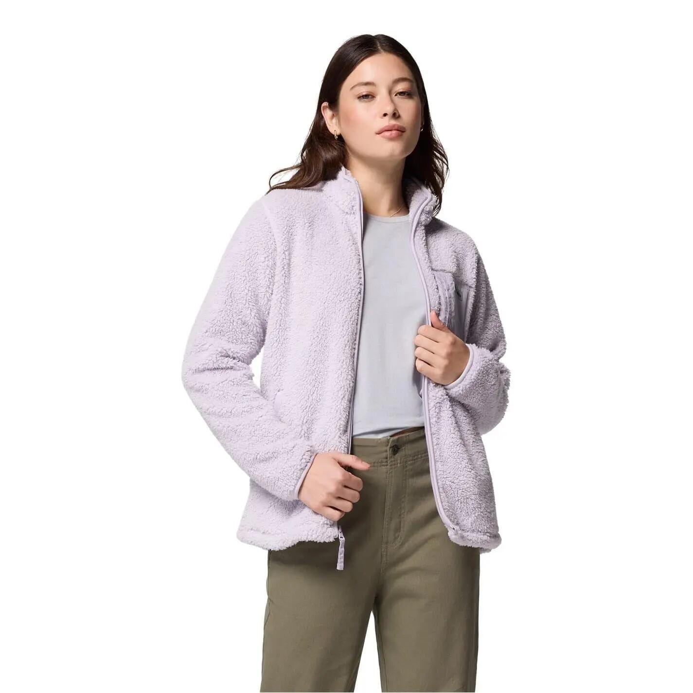 Fleecejacke für , Durchgehender Reißverschluss Damen Lavendel 5/5