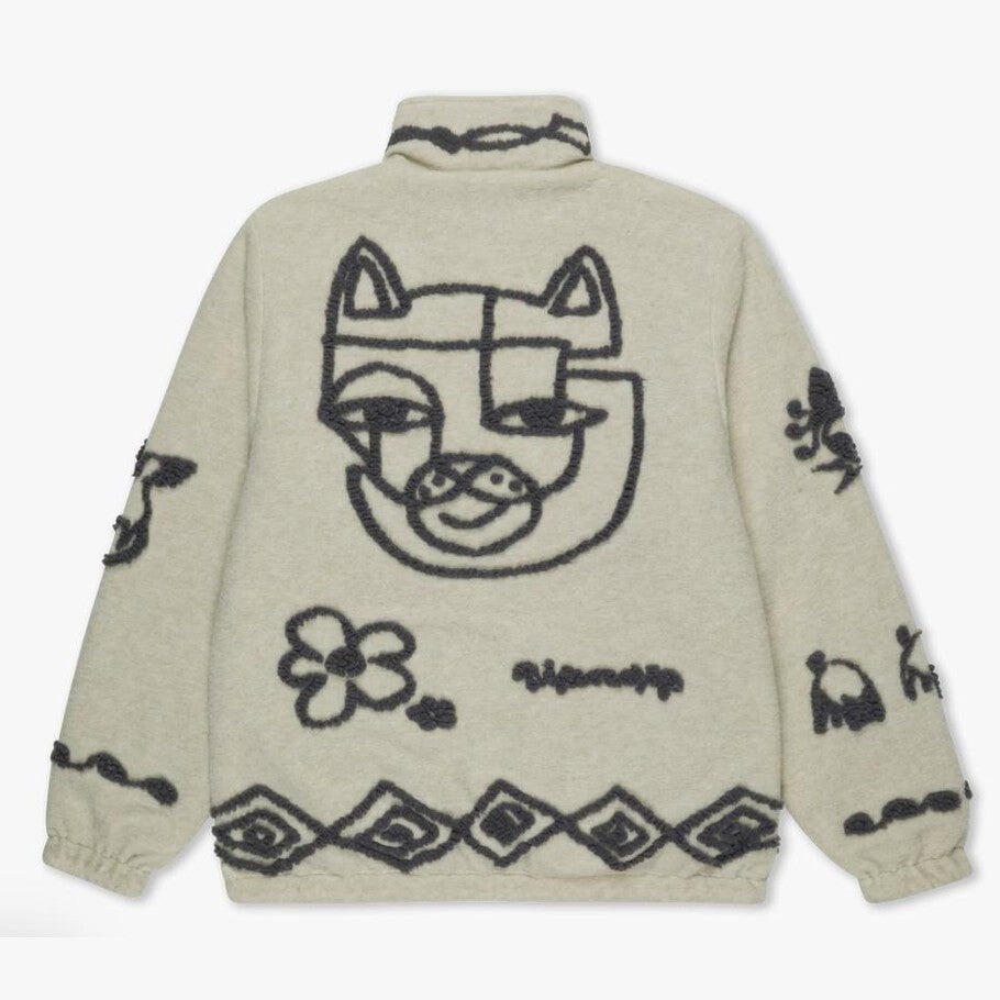 Sweatshirt Rip N Dip Blonded Reverse Jkt Sand 9/9