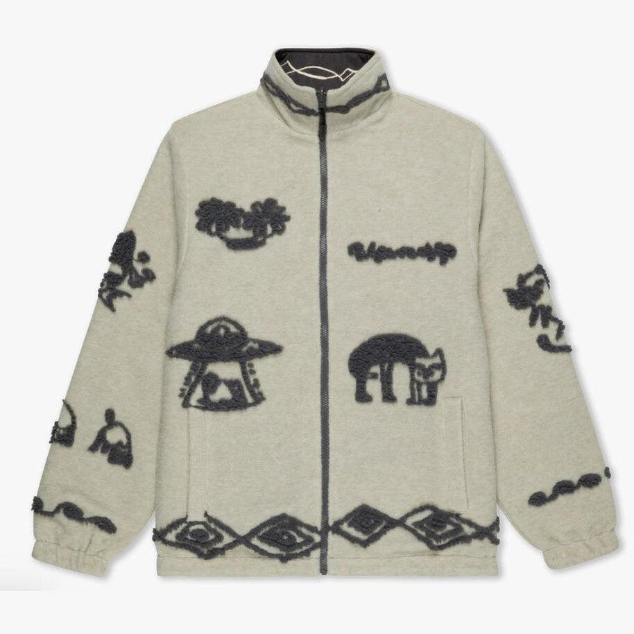 Sweatshirt Rip N Dip Blonded Reverse Jkt Sand 8/9