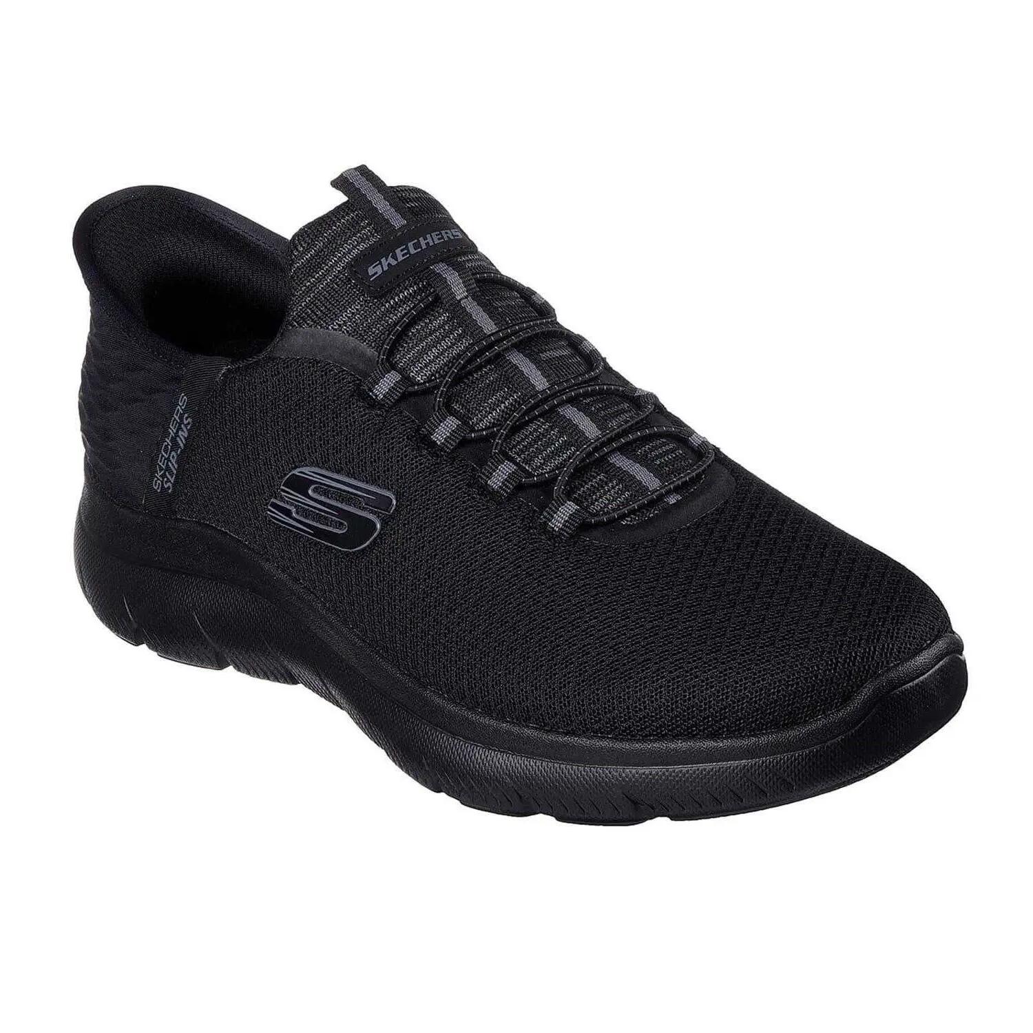 "Summits High Range" Sneaker für , Zum Reinschlüpfen Herren Dreifaches Schwarz 6/7