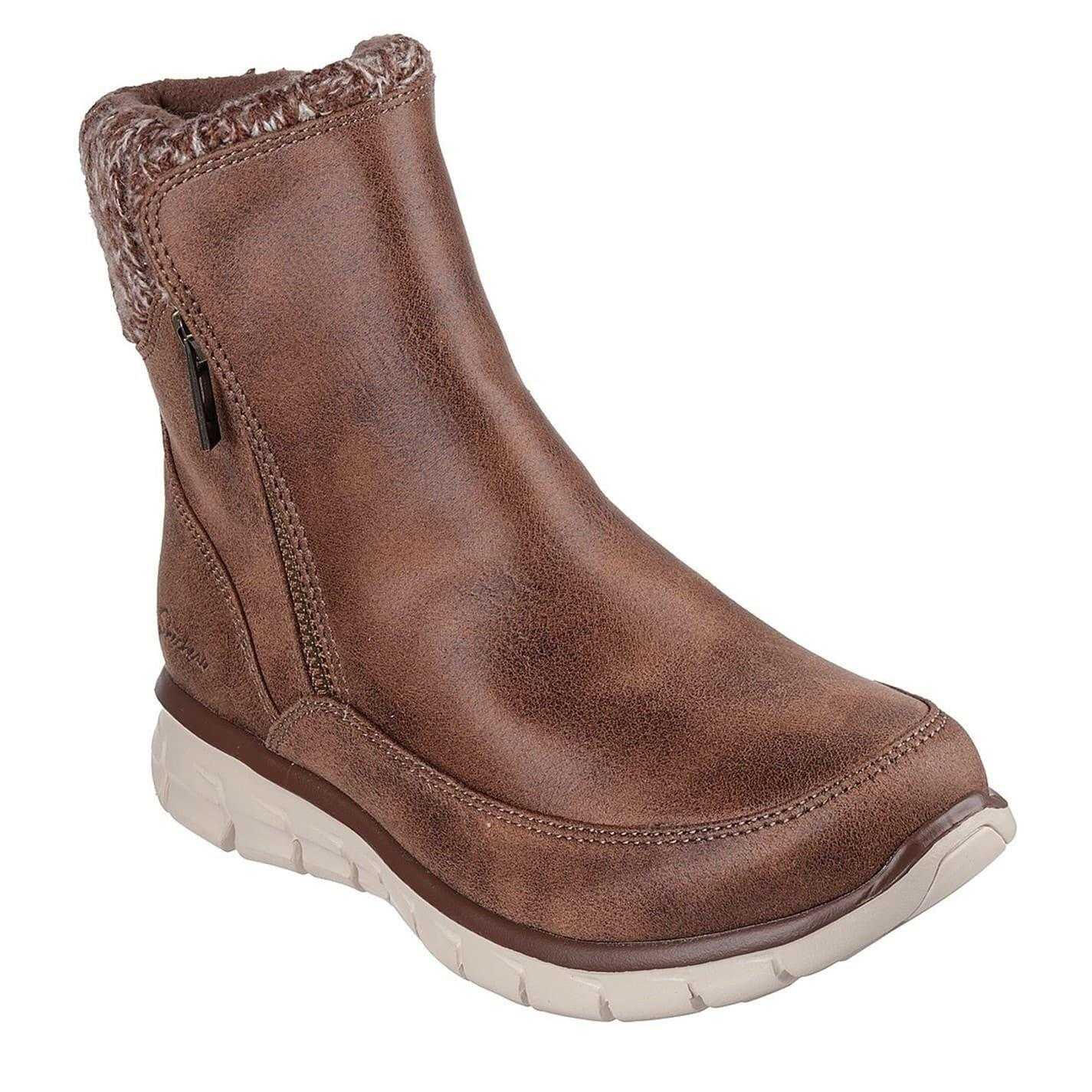 "Synergy Lovely Collab" Stiefeletten für , Veganes Leder Damen Braun 6/6