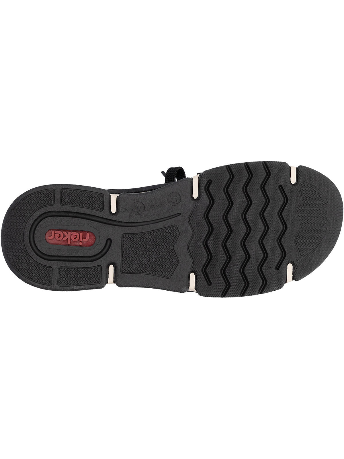 Rieker Damen Halbschuh Slipper Schuhe 45973-00 Schwarz 6/7