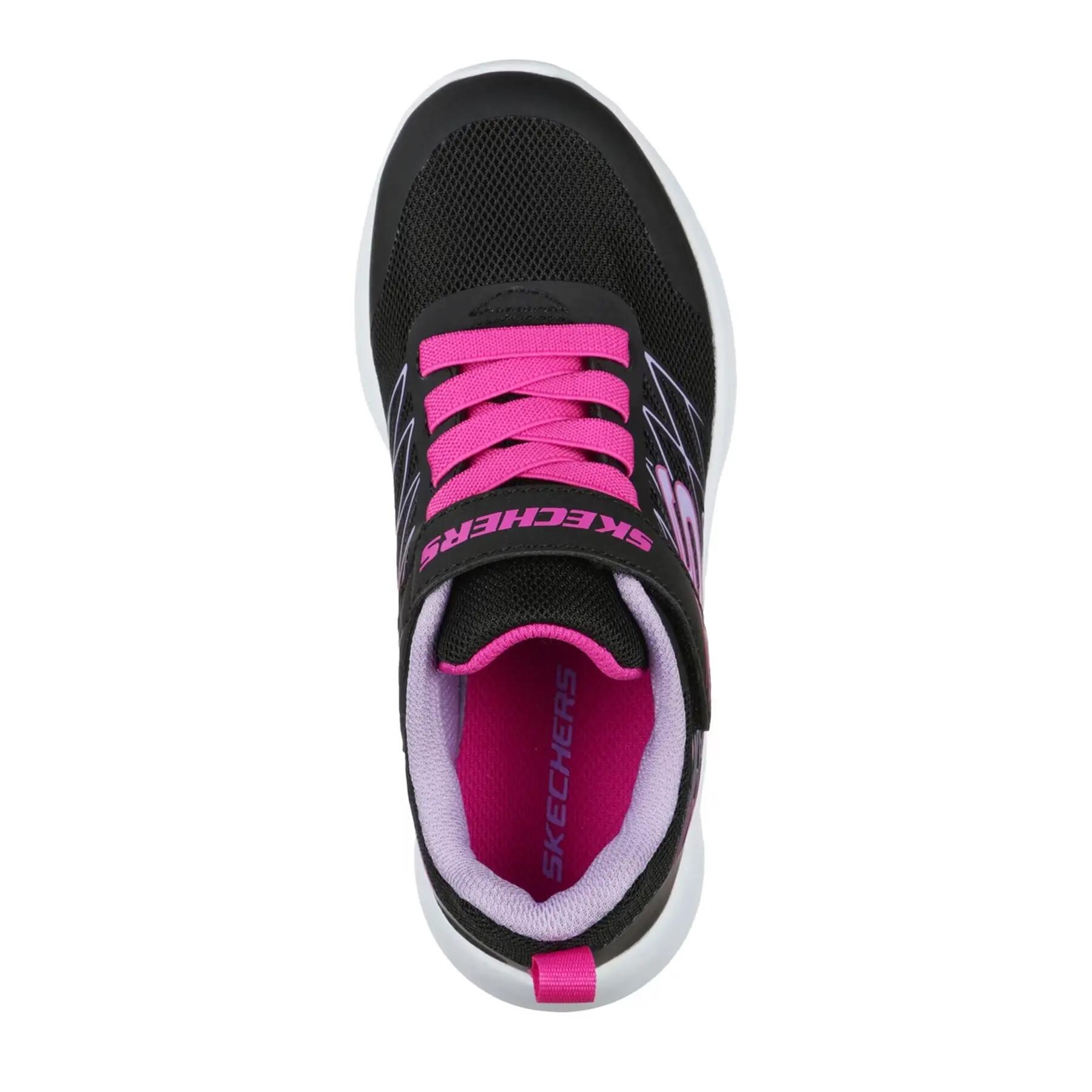 Baskets Fille (Noir / Rose) 3/6