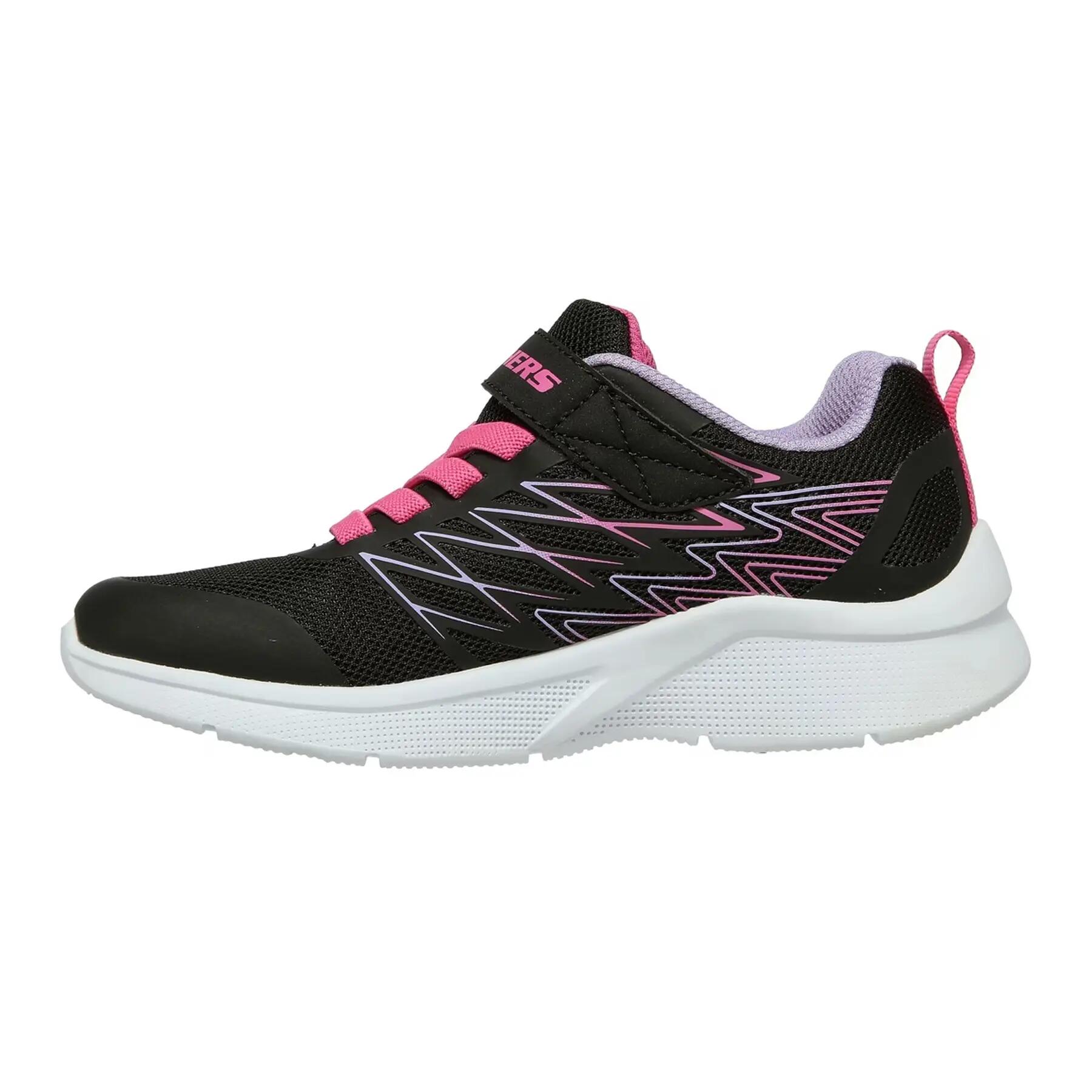 Baskets Fille (Noir / Rose) 2/6