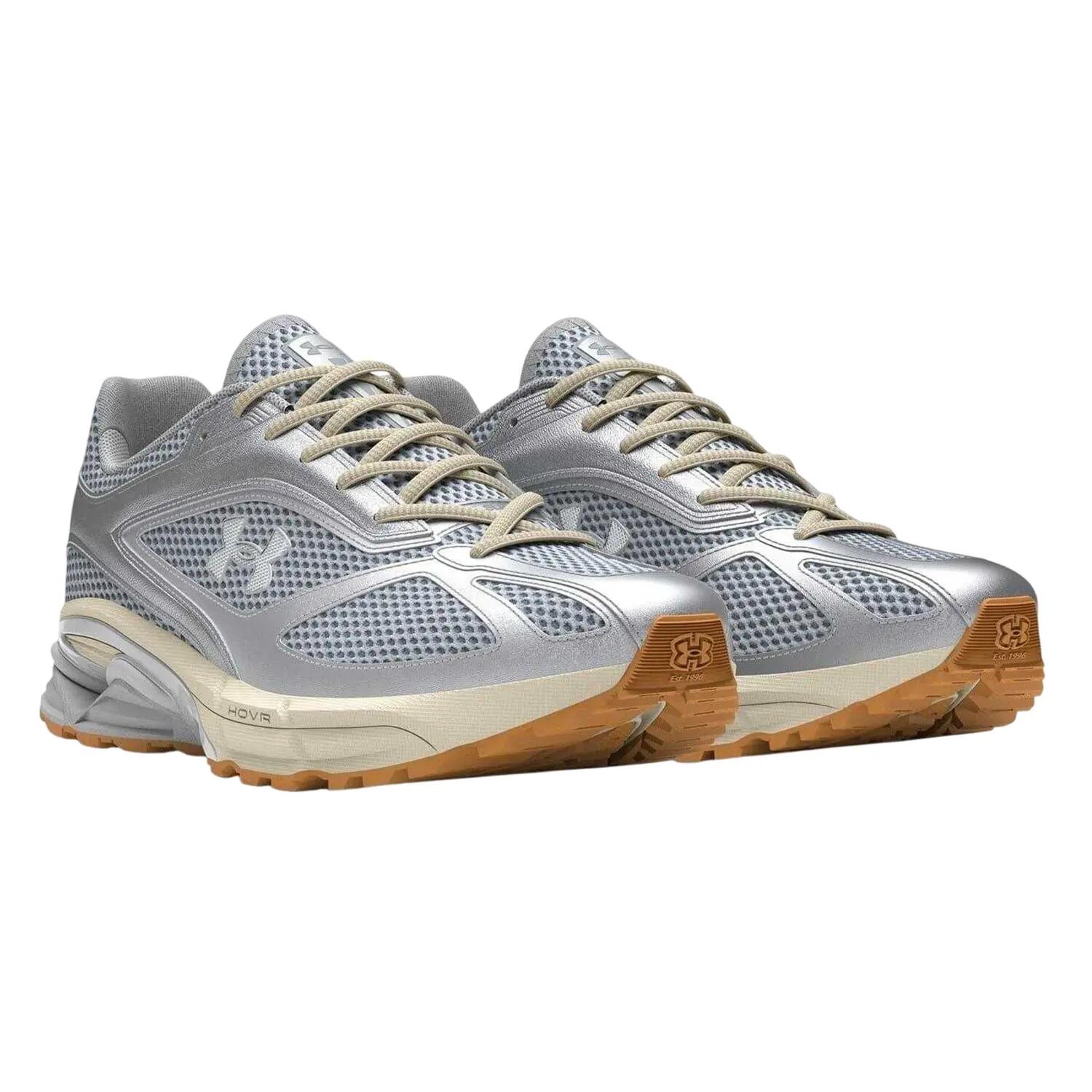 Scarpe CorsaUomo Under Armour HOVR Road Grigio 5/5