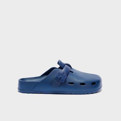 Badslippers zwemmen unisex bahia clog donkerblauw