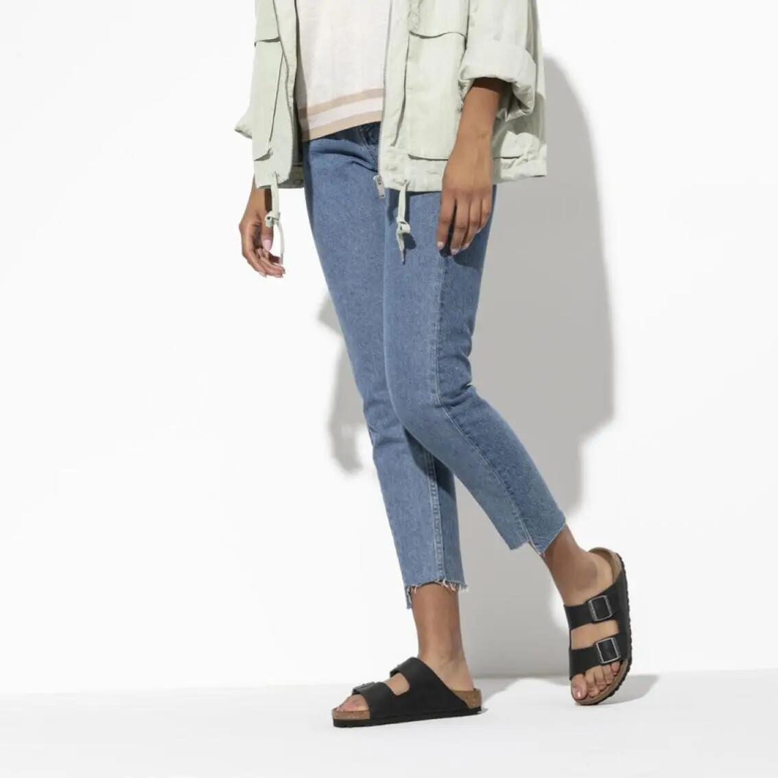 Birkenstock Arizona bőr olajozott fekete 7/7