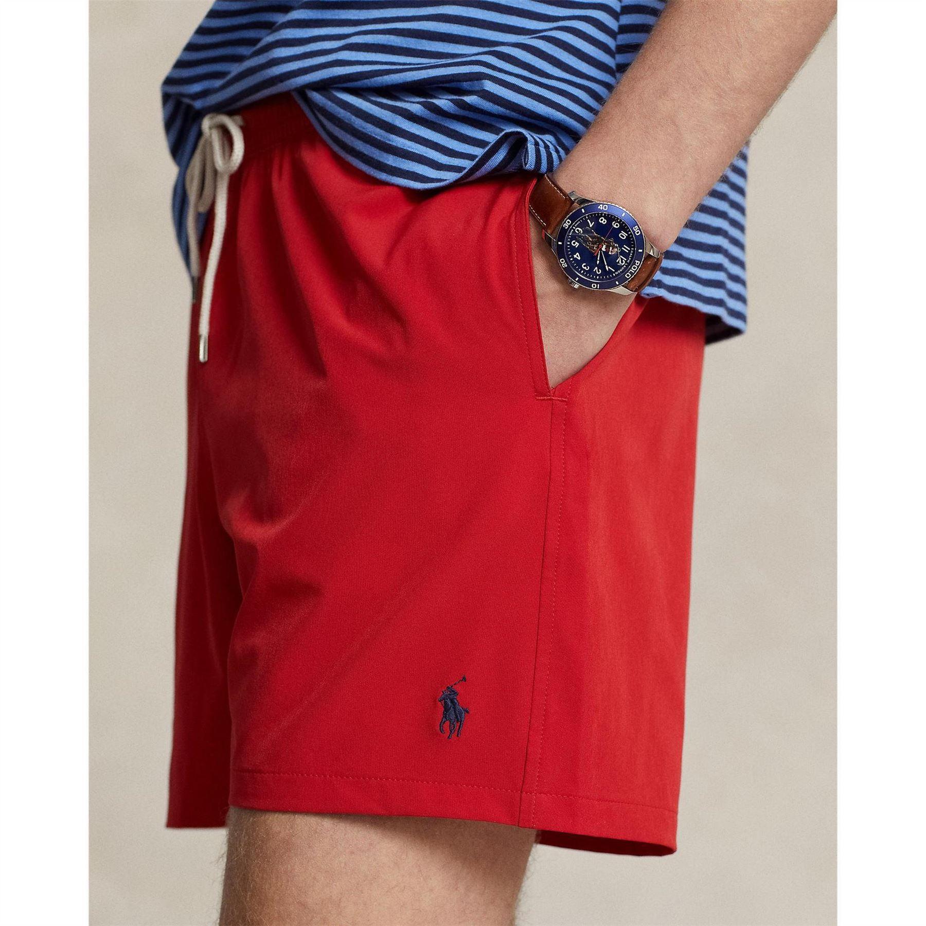"Traveller" Badeshorts für Herren Rot 5/5