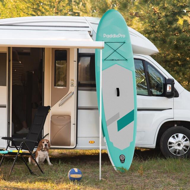 SUP Board Allround Compact - 300cm - max 100kg - beginners - Groen 9/10