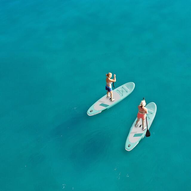 SUP Board Allround Compact - 300cm - max 100kg - beginners - Groen 7/10