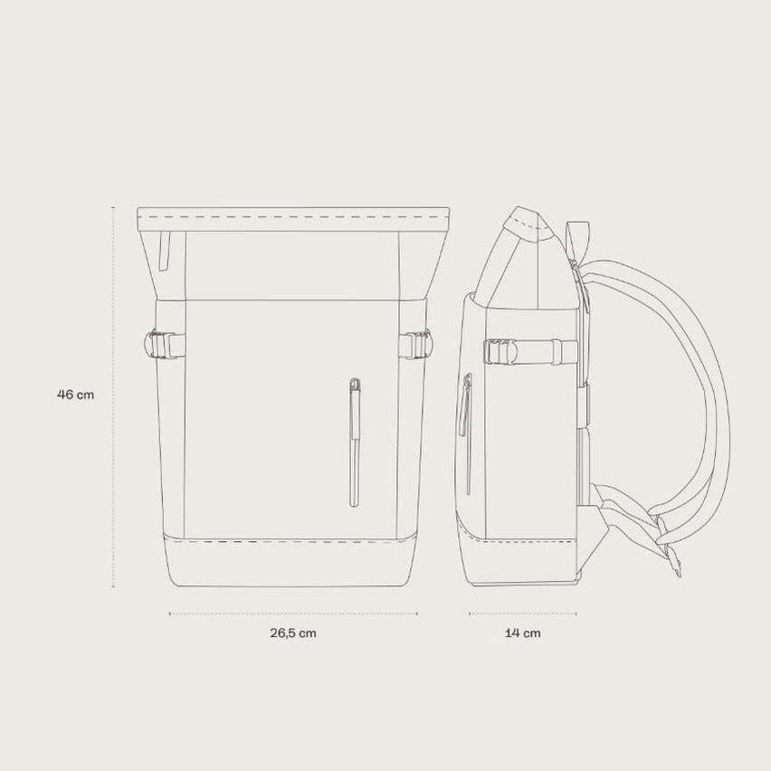 Mochila Kapten & Son Helsinki Verde 10/10