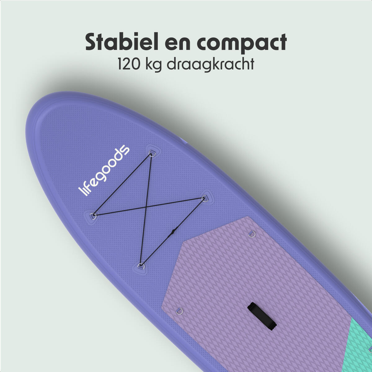 SUP Board Allround Compact - 300cm - max 100kg - beginners - Paars 5/10