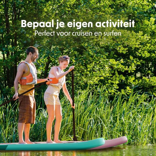 SUP Board Allround Compact - 300cm - max 100kg - beginners - Groen 3/10