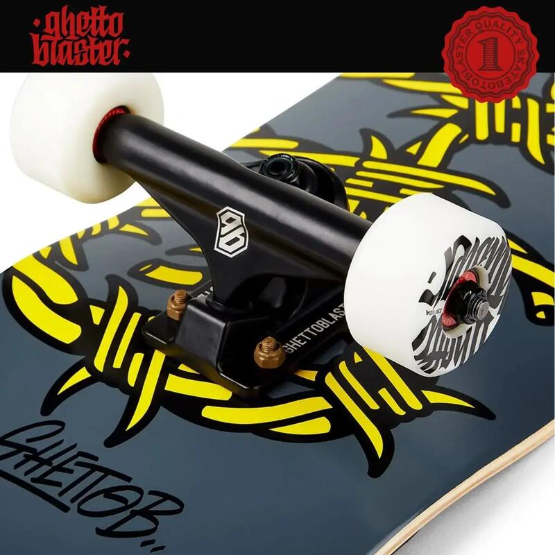 Skate pentru început Barbed Wire Gri 7.87"