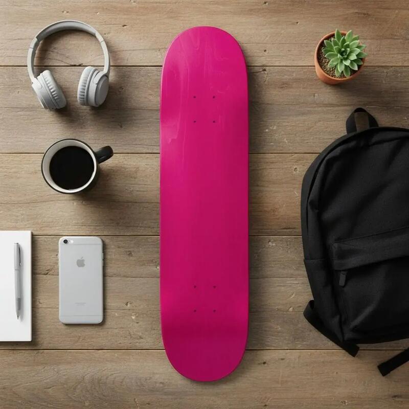 Placă de skate Small Logo Fuchsia 7.75"