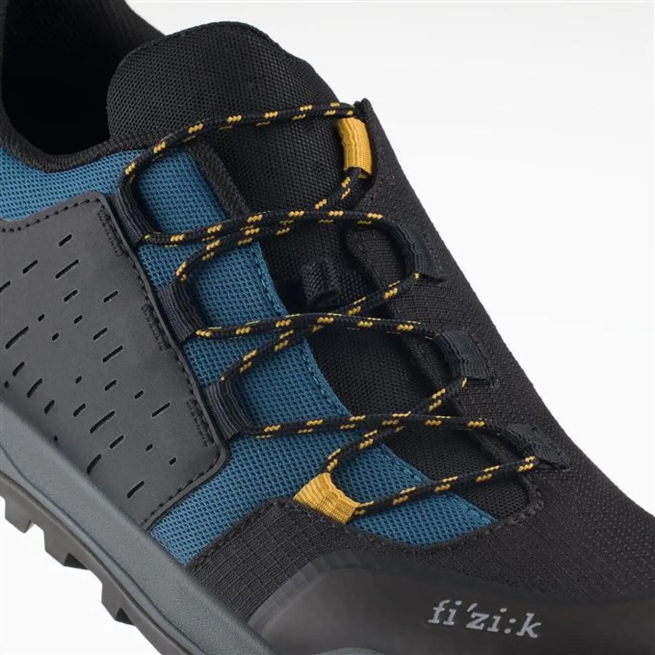 Chaussures VTT Fizik Terra Ergolace X2 Noir / Turquoise 7/7