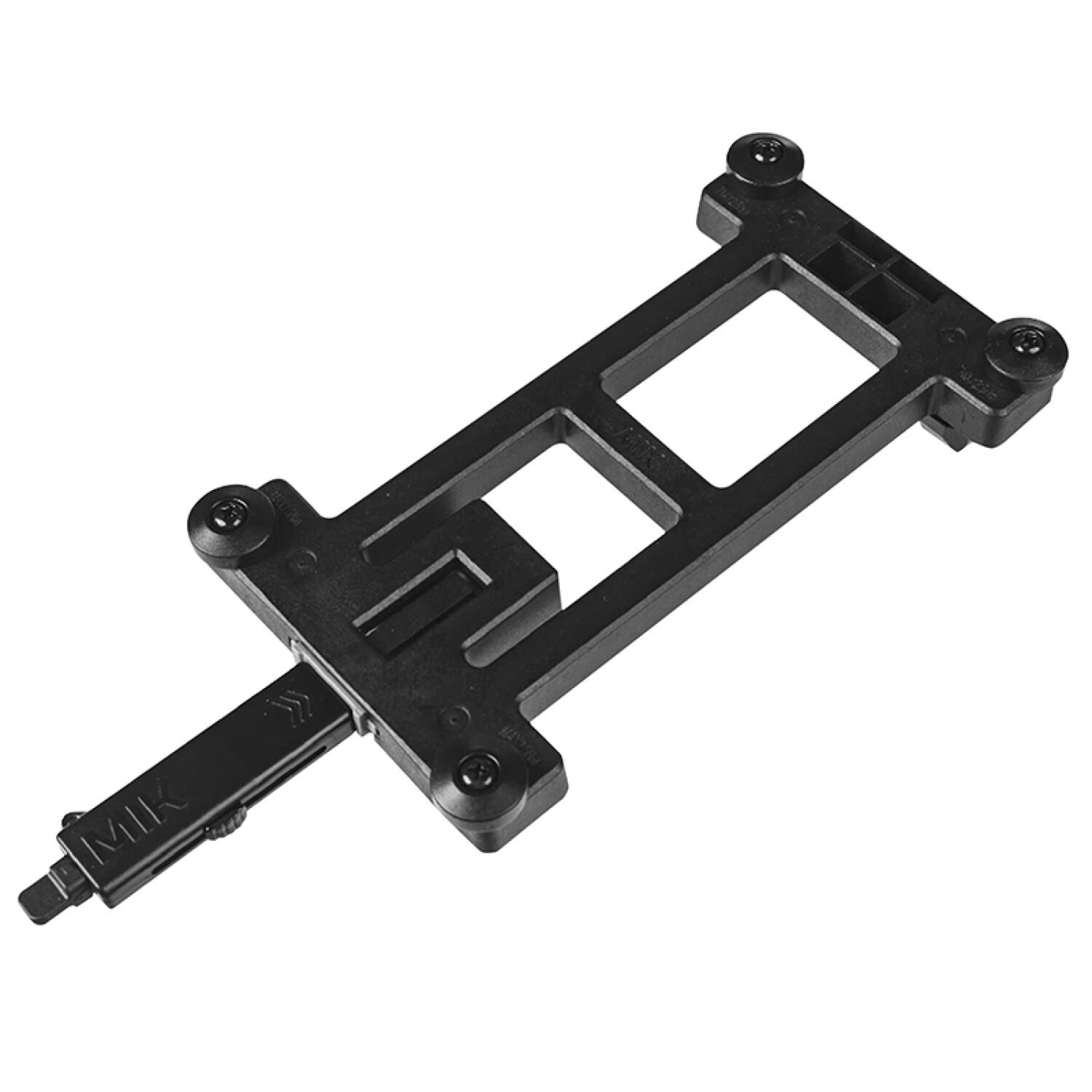 Basil Adapterplatte MIK 2.0 schwarz - abschließbare Gepäckträgerplatte für Fa... 5/7