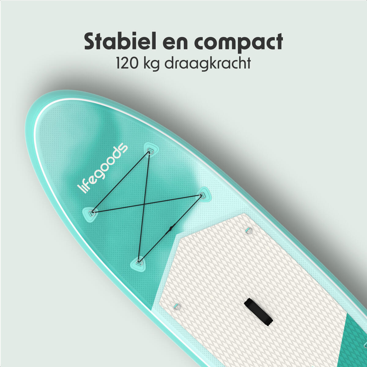SUP Board Allround Compact - 300cm - max 100kg - beginners - Mintgroen 5/10
