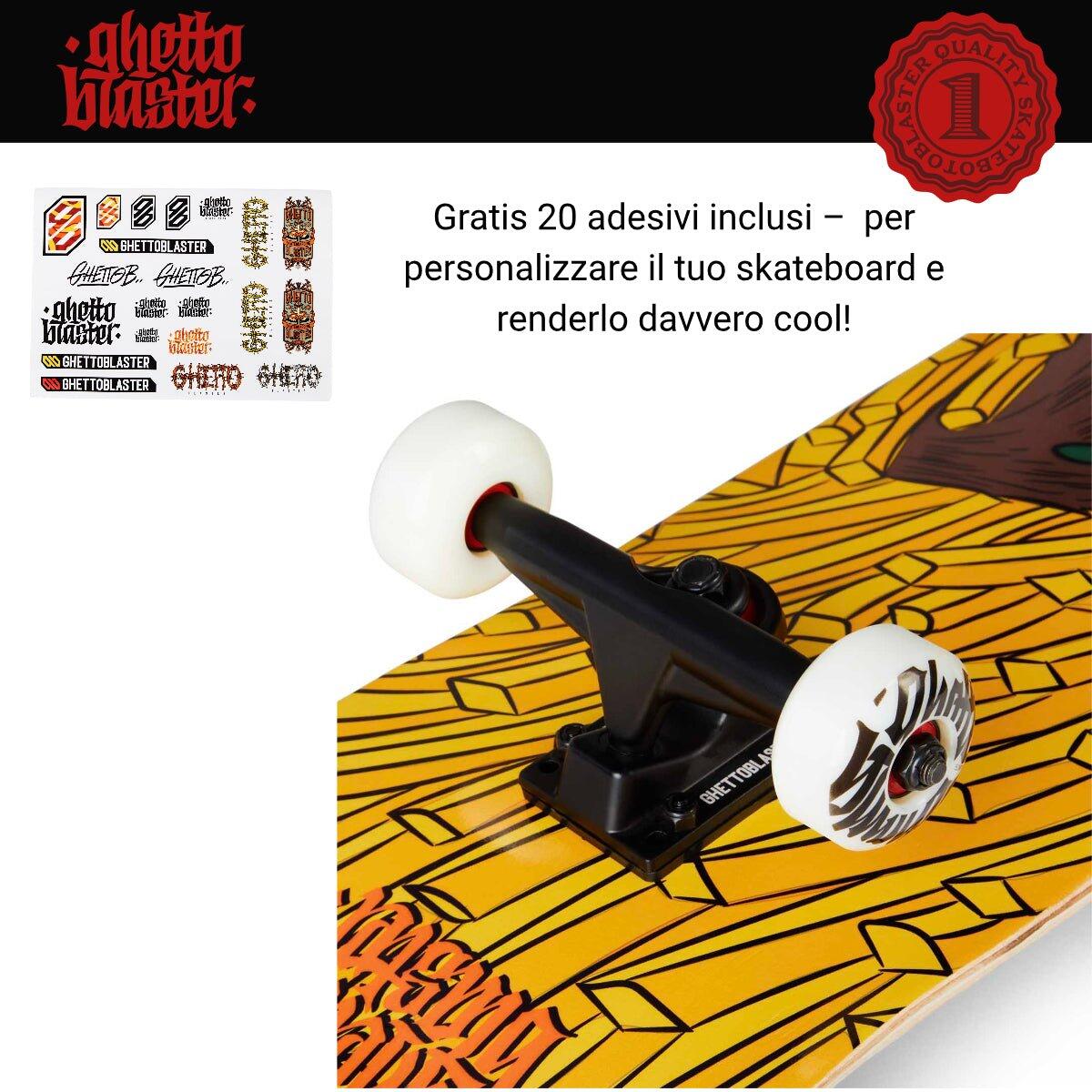 Skateboard Ghettoblaster para começar Forest Fries 8.0" 7/11