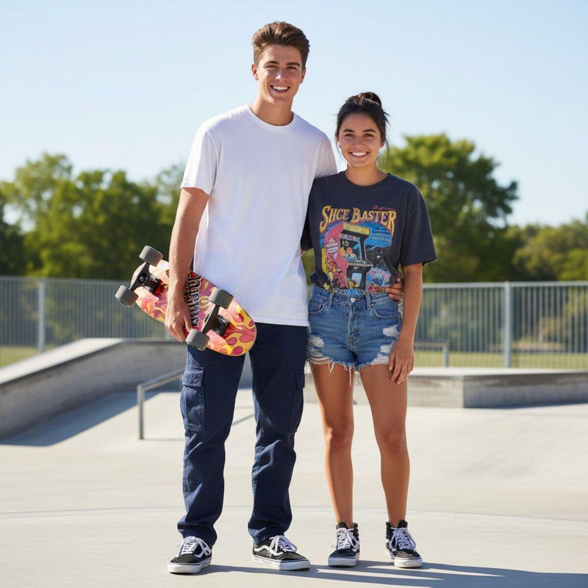 Kompletní skateboard Cruiser skateboard Flame 28" 11/11