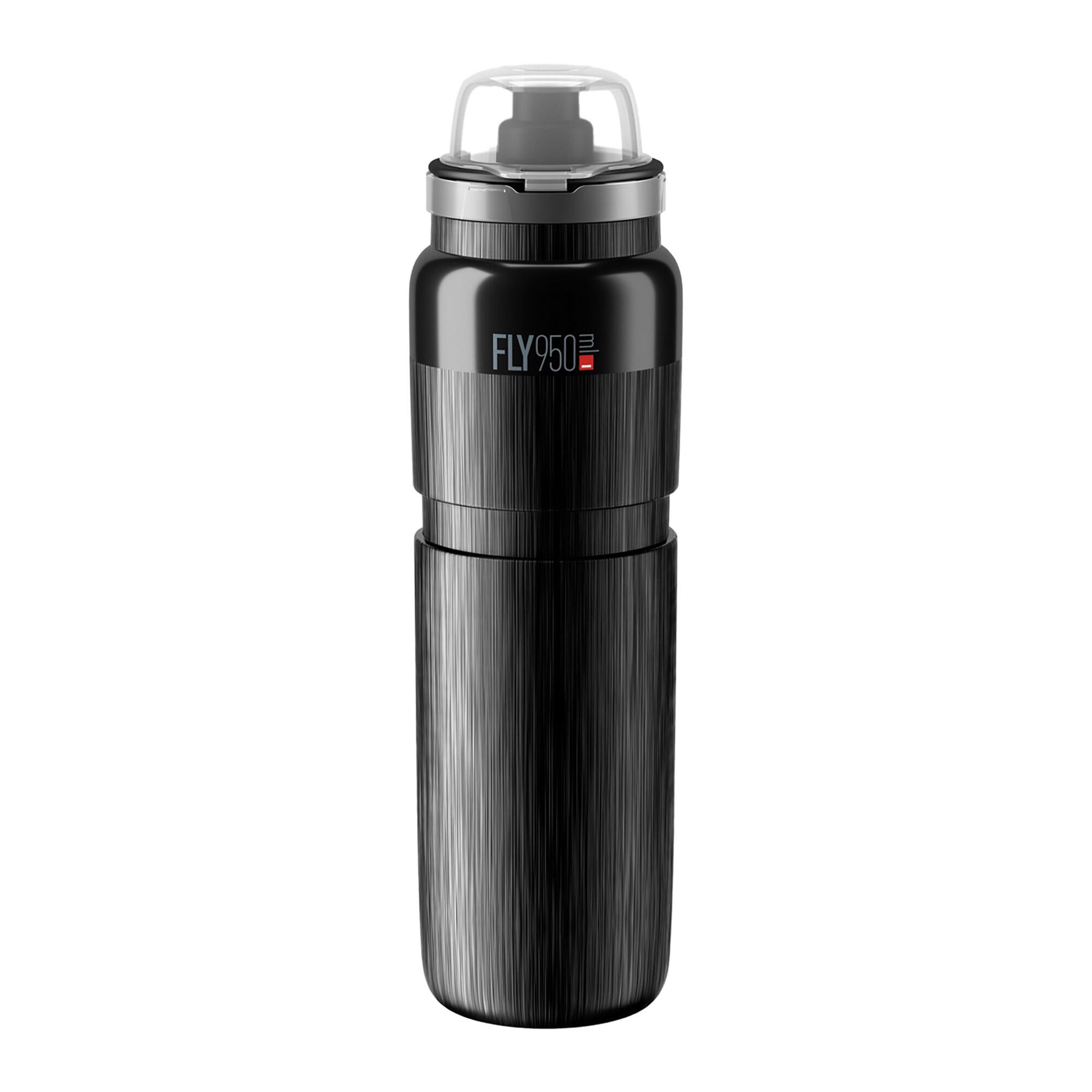 Bidon Elite Fly VTT Tex Noir 950 ml 2/2