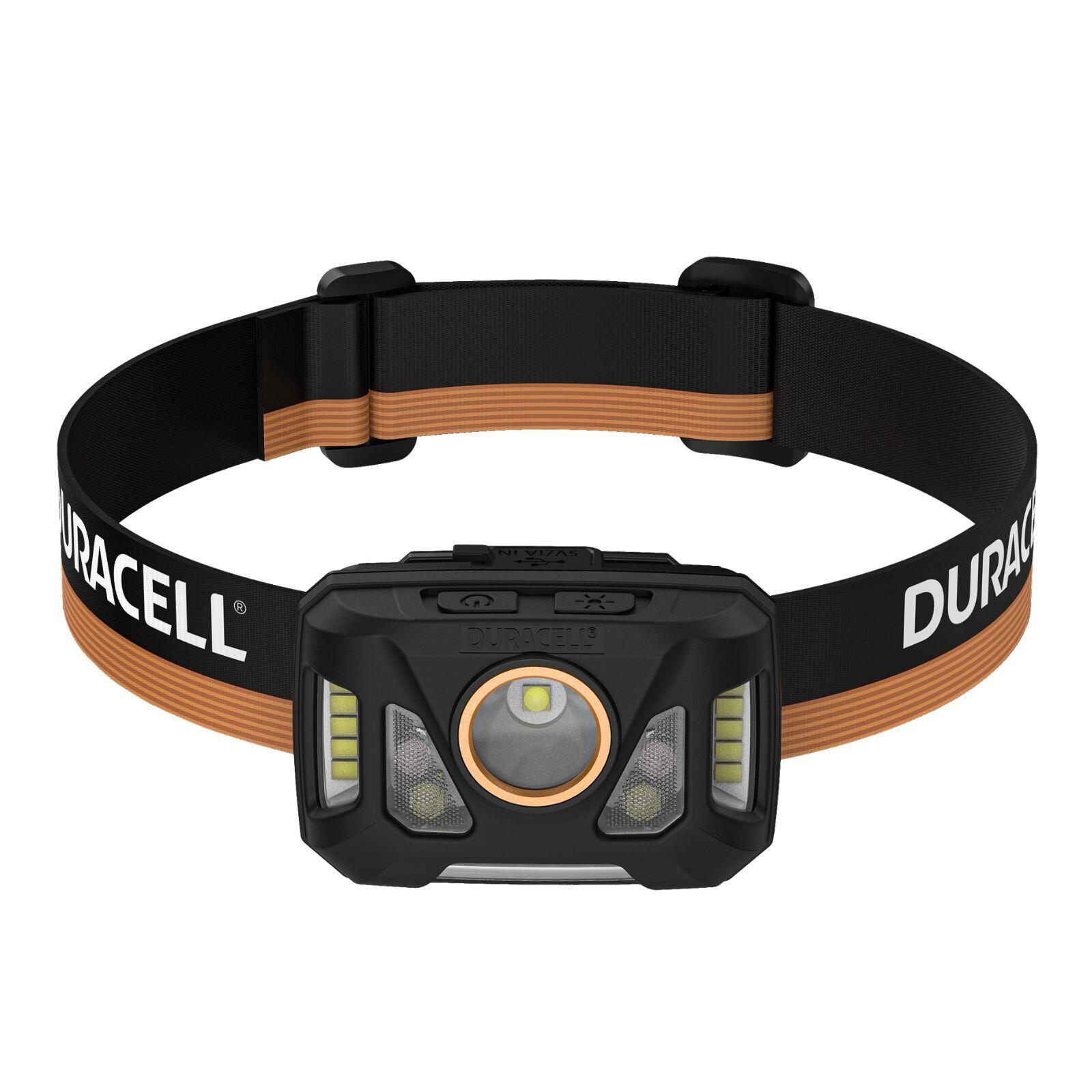 Lampe Frontale LED Duracell DH1000R Rechargeable USB-C 1000 LmTrail Randonnée 2/5