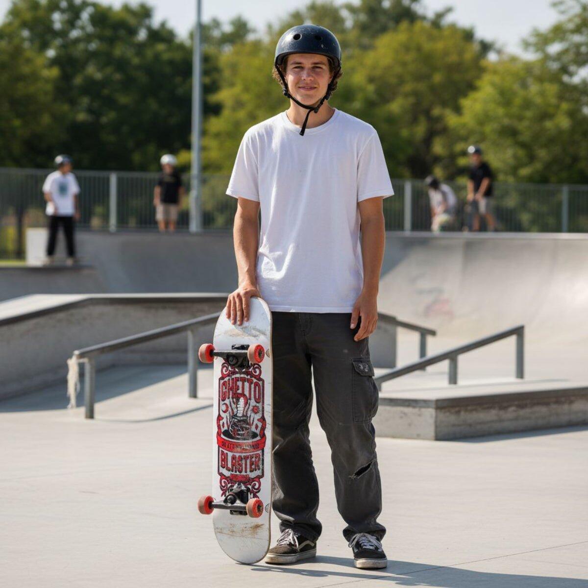 Skateboard Ghettoblaster para empezar Kobra Rojo 7.80" 8/11