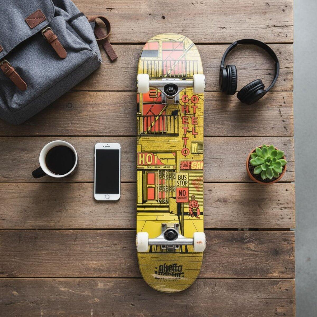 Skateboard Ghettoblaster pour commencer Hotel Rust 8.125" 9/11