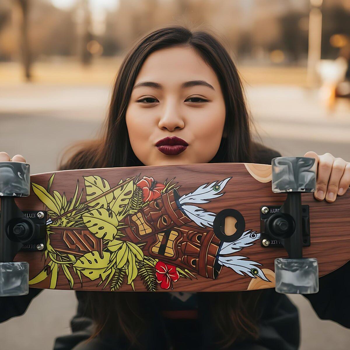 Skateboard Cruiser Ghettoblaster Mogano Tki Totem 32" -9,25" 10/11