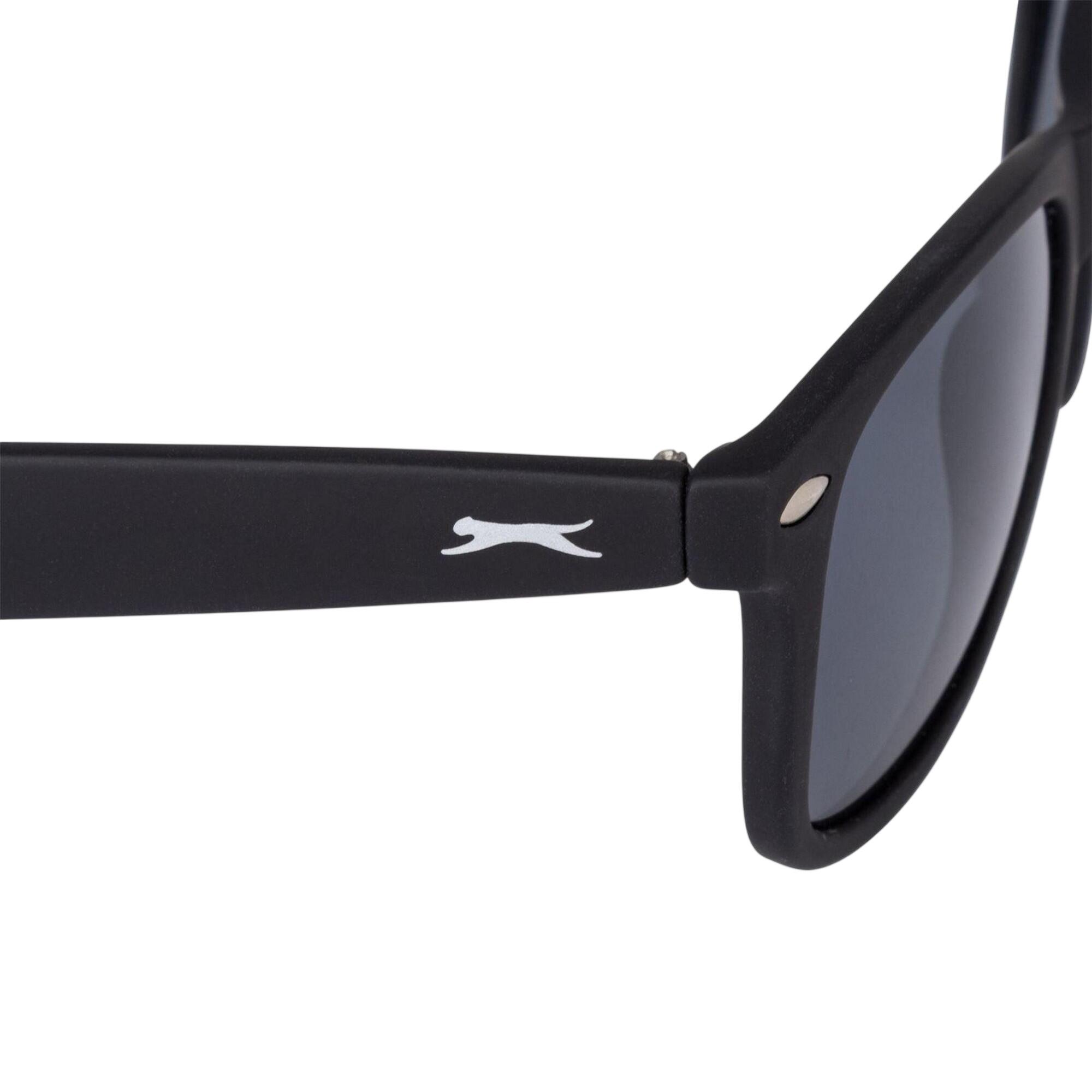 Mens Wayfarer Sunglasses (Black/Grey) 5/5