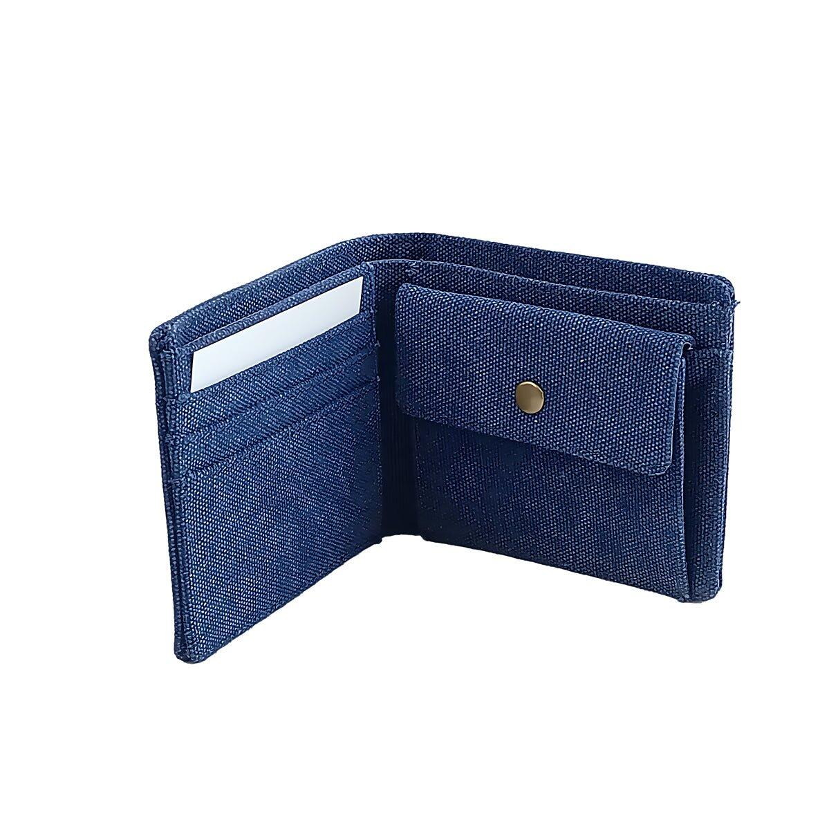 Cartera Ghettoblaster Coin Canvas azul marino 9/11
