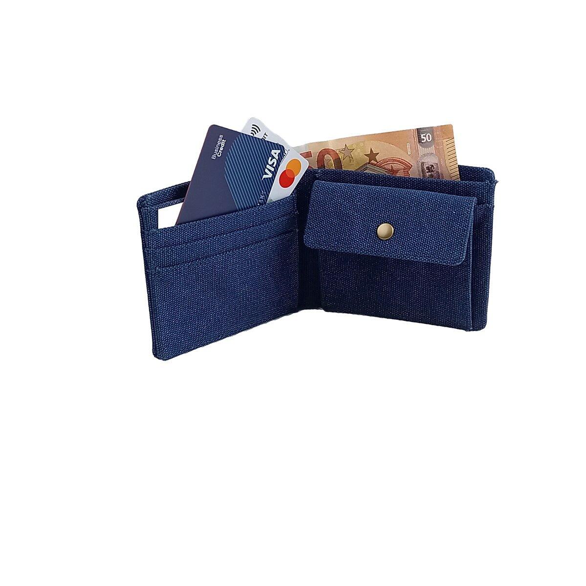 Cartera Ghettoblaster Coin Canvas azul marino 11/11