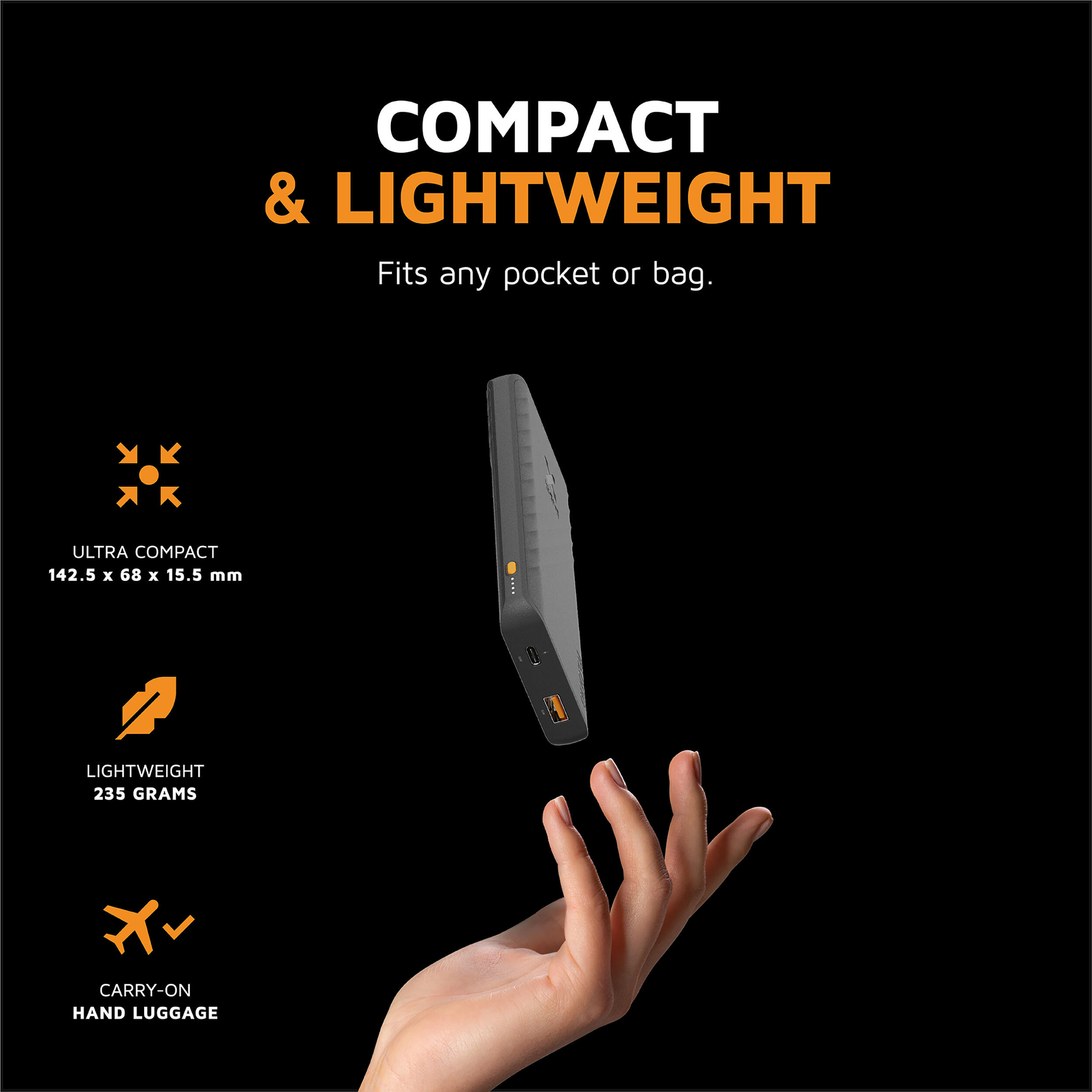Xtorm Go2 Batterie externe - 10.000 mAh - Krachtige Batterie externe 6/7