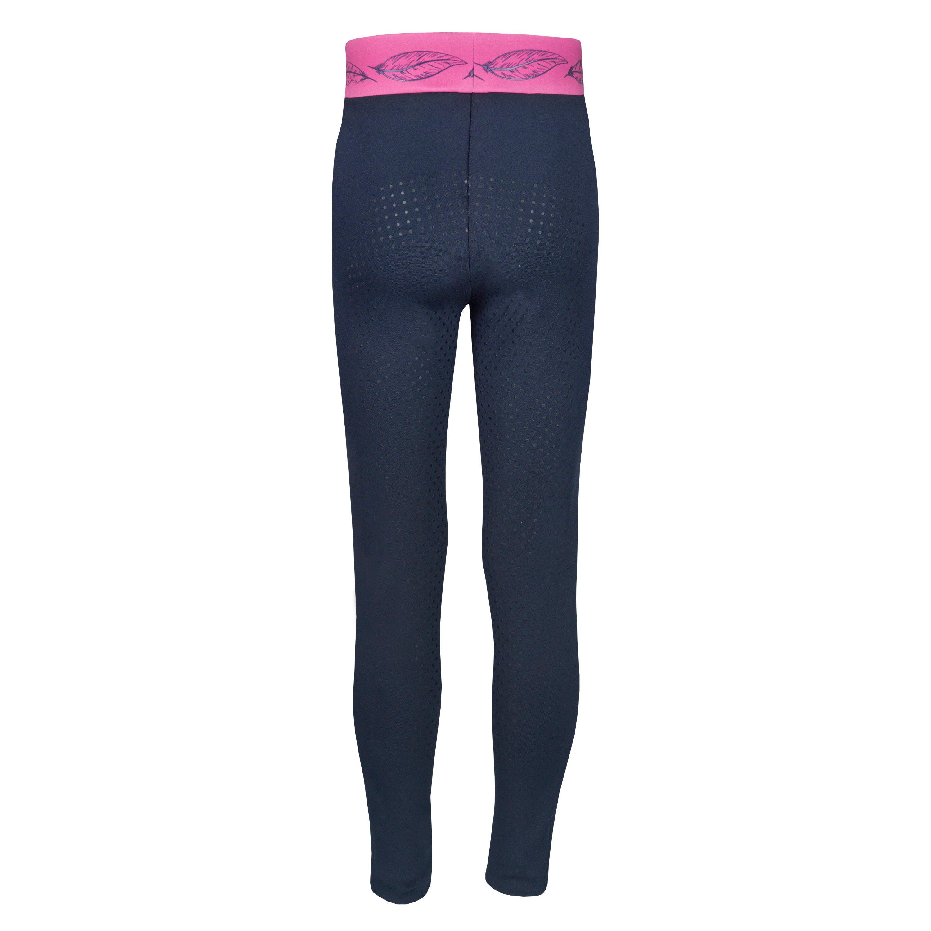 Legginsy jeździeckie dla dziewczynek full grip Red Horse Sophie