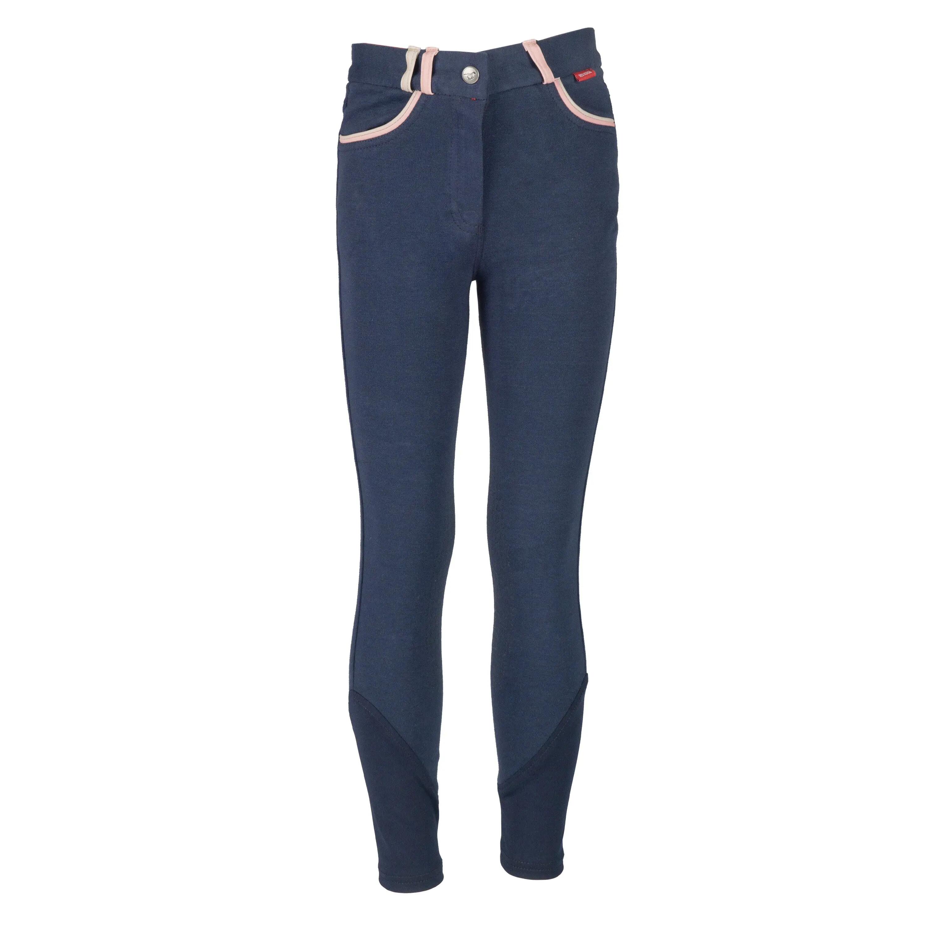 Girl's mid grip riding Trousers Red Horse Ola FW22 2/4