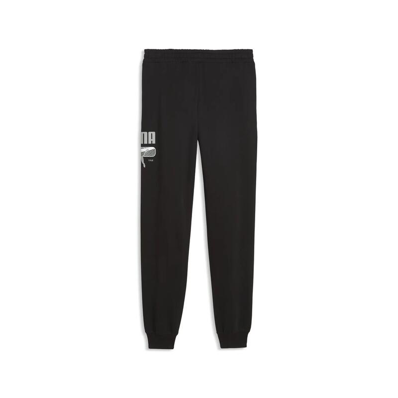Pantaloni de trening din fleece PUMA Sport Logo Play pentru bărbați PUMA