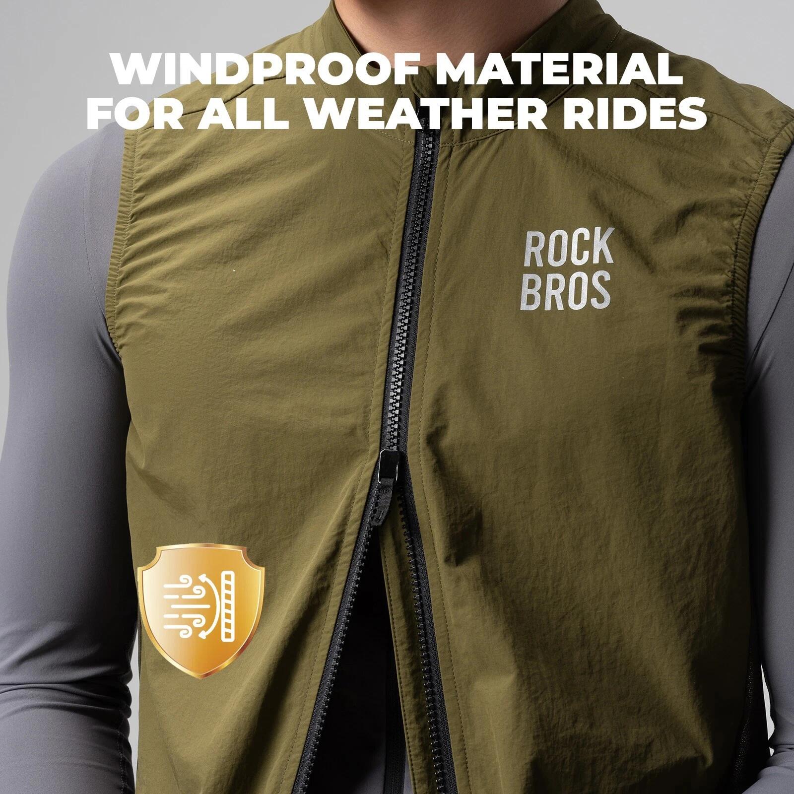ROCKBROS Armellos Weste Nylon Polyester Mesh 6/8