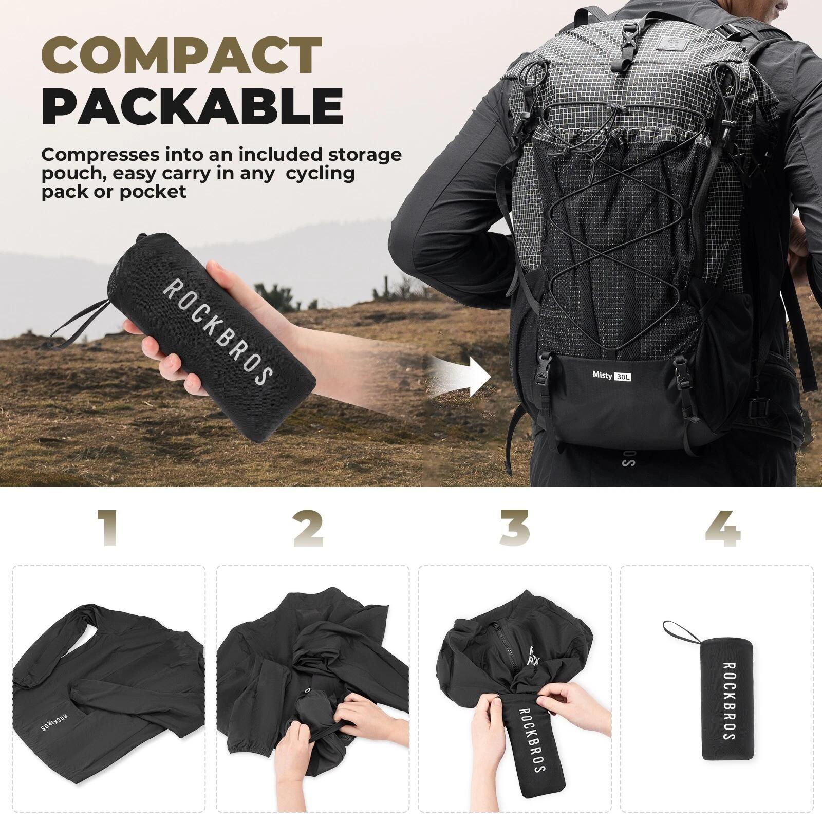 ROCKBROS Fahrradjacke aus robustem Ultraleicht 5/6