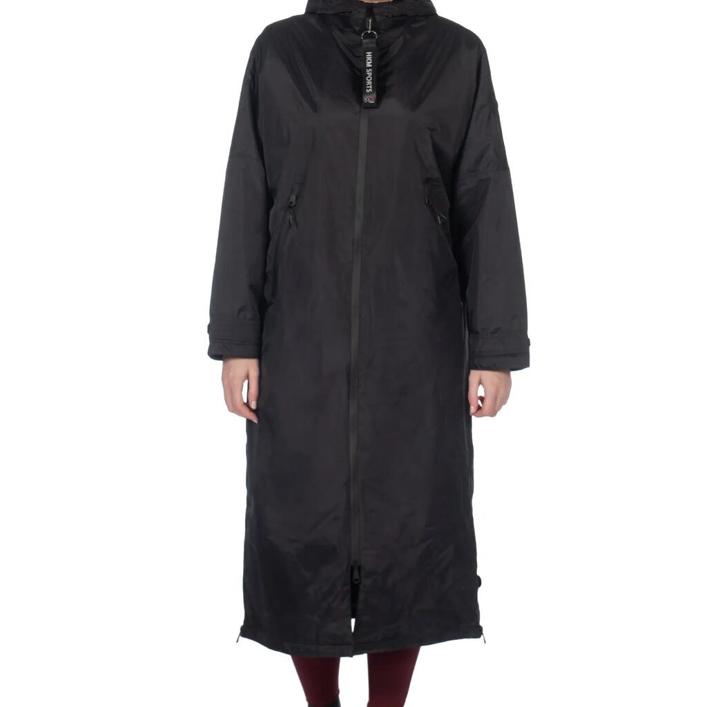 Extra Long Hooded Waterproof Riding Jacket Women HKM Julie