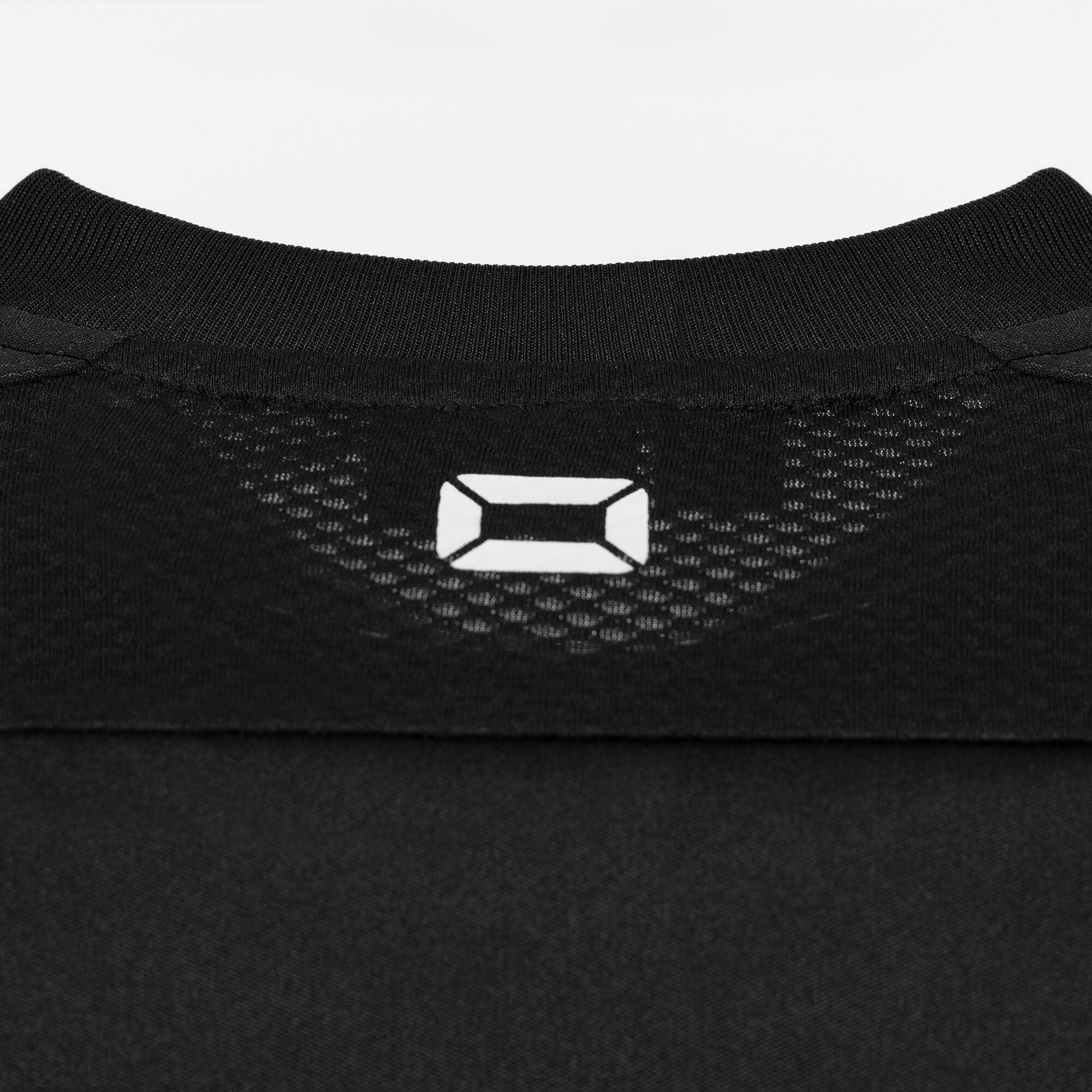 Shirt - Heren - Stadio - Ventilerend - Zwart/Antraciet 2/7