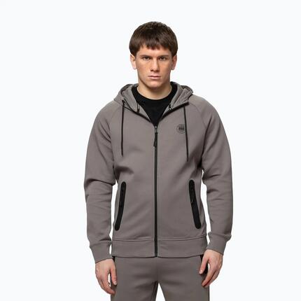 Herren Kapuzen-Sweatshirt Pitbull Dogwood mit Reißverschluss
